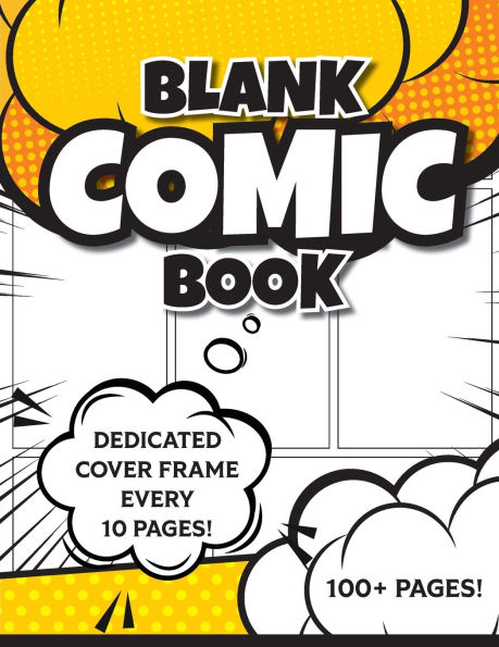 Blank Comic Book (Yellow): 8.5