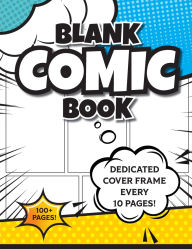 Title: Blank Comic Book (Blue & Yellow): 8.5