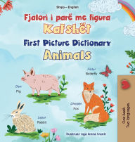 Title: First Picture Dictionary - Animals (Albanian English Bilingual Children's Book), Author: Kidkiddos Books