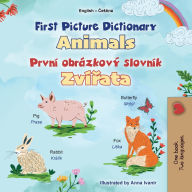 Title: First Picture Dictionary - Animals (English Czech Bilingual Children's Book), Author: Kidkiddos Books