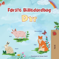 Title: First Picture Dictionary - Animals (Danish Children's Book), Author: Kidkiddos Books