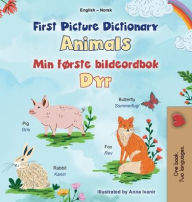 Title: First Picture Dictionary - Animals (English Norwegian Bilingual Children's Book), Author: Kidkiddos Books