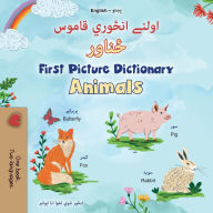 Title: First Picture Dictionary - Animals (Pashto English Bilingual Children's Book), Author: Kidkiddos Books