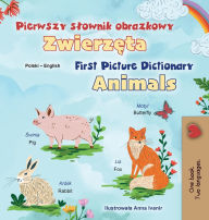 Title: First Picture Dictionary - Animals (Polish English Bilingual Children's Book), Author: Kidkiddos Books