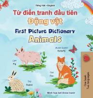 Title: First Picture Dictionary - Animals (Vietnamese English Bilingual Children's Book), Author: Kidkiddos Books