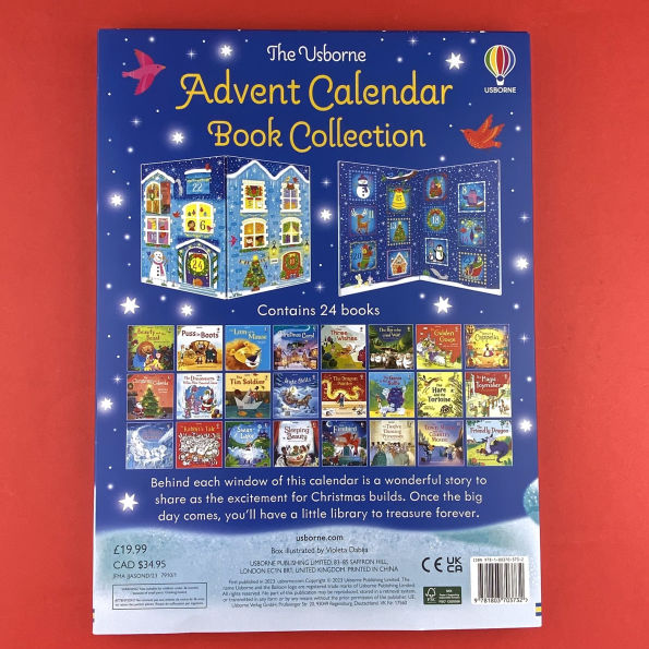 Usborne Advent Calendar Book Collection