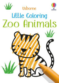 Title: Little Coloring Zoo Animals, Author: Kirsteen Robson