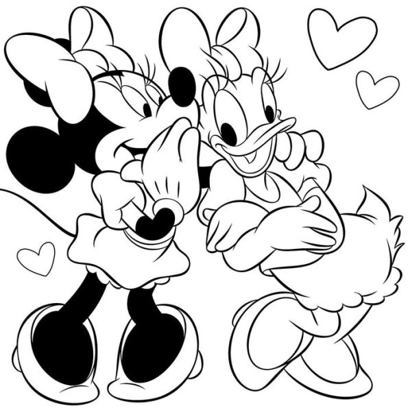 Disney: Mickey and Friends: with 7 Felt Tip Pens and 30 Pages of Coloring
