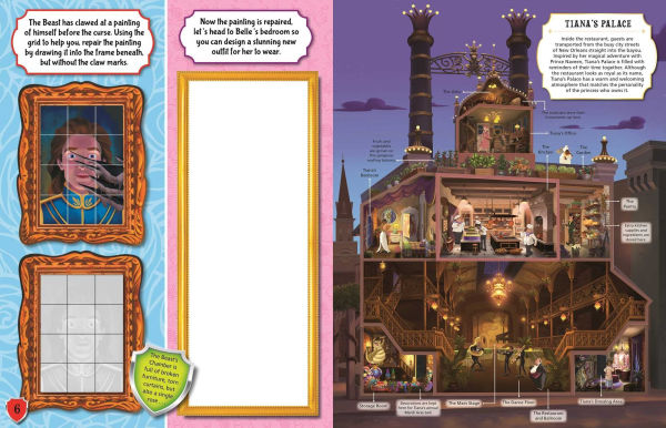 Disney Princess: Explore the Castles Activity Book: With Over 500 Stickers