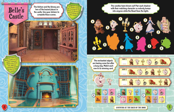 Disney Princess: Explore the Castles Activity Book: With Over 500 Stickers