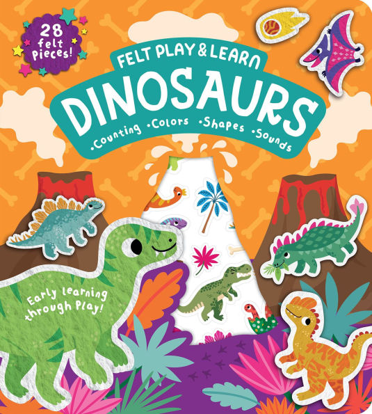 Felt Play & Learn Dinosaurs