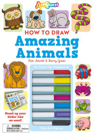 Title: How to Draw Amazing Animals, Author: Rob Abbott