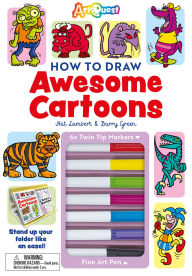 Title: How to Draw Awesome Cartoons, Author: Nat Lambert