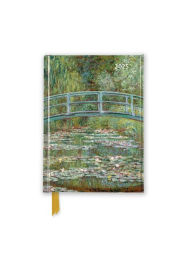 Free english audio books download Claude Monet: Bridge over a Pond of Water Lilies 2025 Luxury Pocket Diary Planner - Week to View PDF by Flame Tree Studio