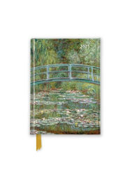 Title: Claude Monet: Bridge over a Pond of Water Lilies 2025 Luxury Pocket Diary Planner - Week to View, Author: Flame Tree Studio