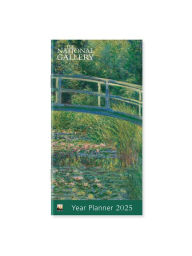 Title: National Gallery: Monet, The Water-Lily Pond 2025 Year Planner - Month to View, Author: Flame Tree Studio