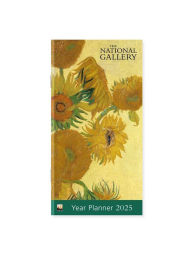 Title: National Gallery: Van Gogh, Sunflowers 2025 Year Planner - Month to View, Author: Flame Tree Studio