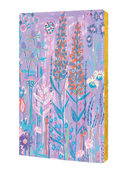 Lucy Innes Williams: Purple Garden House (Soft Touch Journal)