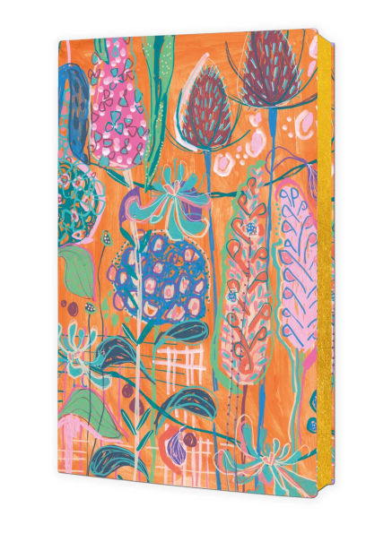 Lucy Innes Williams: Orange Hydrangeas (Soft Touch Journal)