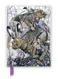 Title: Martin Truefitt-Baker: Hares in Meadow Cranesbill (Foiled Journal), Author: Flame Tree Studio