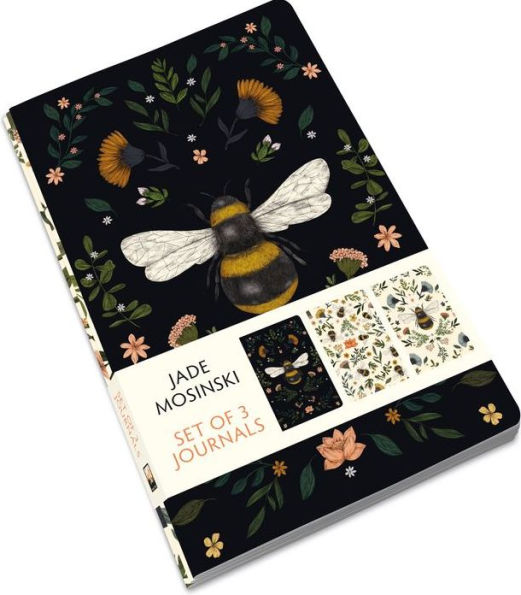 Jade Mosinski: Bee set of 3 journals