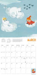Alternative view 2 of Moomin Wall Calendar 2026 (Art Calendar)