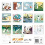 Alternative view 3 of Moomin Wall Calendar 2026 (Art Calendar)