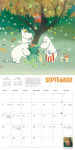 Alternative view 4 of Moomin Wall Calendar 2026 (Art Calendar)