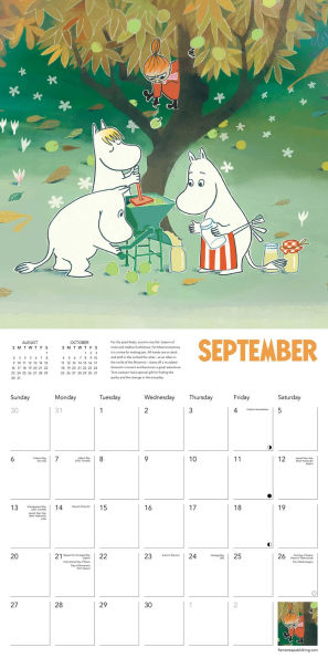Moomin Wall Calendar 2026 (Art Calendar)