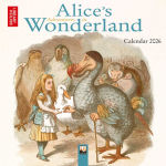 Alternative view 1 of British Library: Alice's Adventures in Wonderland Mini Wall Calendar 2026 (Art Calendar)