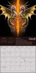 Alternative view 3 of Anne Stokes: Dragon Legends of the World Mini Wall calendar 2026 (Art Calendar)