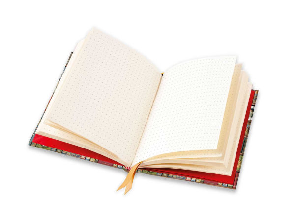 Bodleian Libraries: High Jinks Bookshelves (Foiled Dot Grid Journal)