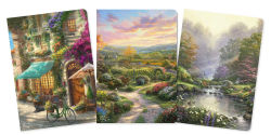 Alternative view 3 of Thomas Kinkade Set of 3 Standard Notebooks