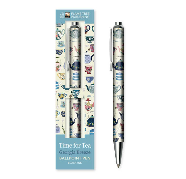 Georgia Breeze: Time for Tea Boxed Decorative Ballpoint Pen