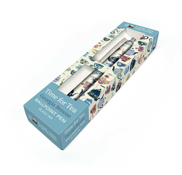Georgia Breeze: Time for Tea Boxed Decorative Ballpoint Pen