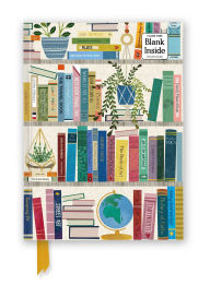 Title: Georgia Breeze: Bookshelves (Foiled Blank Journal), Author: Flame Tree Studio