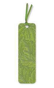 Title: William Morris: Acanthus Artisan Art Vegan Leather Bookmarks (pack of 10), Author: Flame Tree Studio