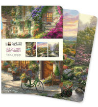 Title: Thomas Kinkade Set of 3 Midi Notebooks, Author: Flame Tree Studio