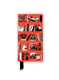 Title: Moomin Bookshelves (Foiled Slimline Journal), Author: Flame Tree Studio