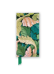 Title: William Morris: Acanthus (Foiled Slimline Journal), Author: Flame Tree Studio