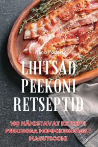Title: LIHTSAD PEEKONI RETSEPTID, Author: Riina Põder