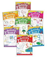 Title: Jolly Phonics Activity Books 1-7: In Print Letters (American English Edition), Author: Sara Wernham