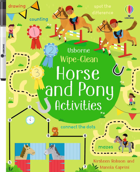 Wipe-Clean Horse and Pony Activities