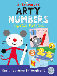 Title: Arty Mouse Arty Numbers Wipe Clean Flash Cards, Author: Robyn Gale