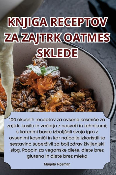 Knjiga Receptov Za Zajtrk Oatmes Sklede