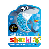 Title: Never Touch A Shark Jigsaw Puzzle Set