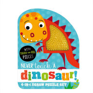 Title: Never Touch A Dinosaur Jigsaw Puzzle Set
