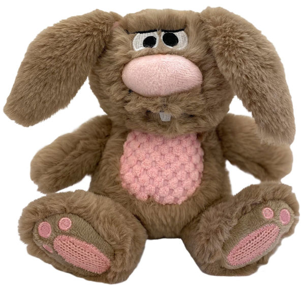 Never Touch a Grumpy Bunny Plush