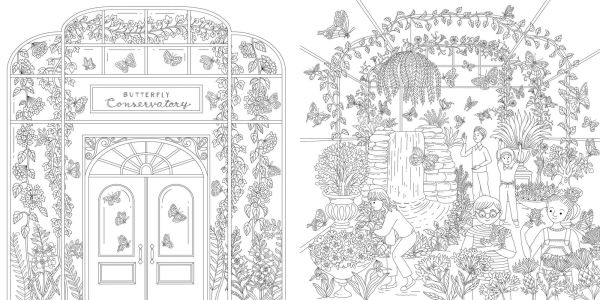 Spring Coloring: a Calming Coloring Book for Adults