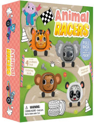 Title: Animal Racers: Includes 4 Pullback Toys & a Coloring Book, Author: IglooBooks